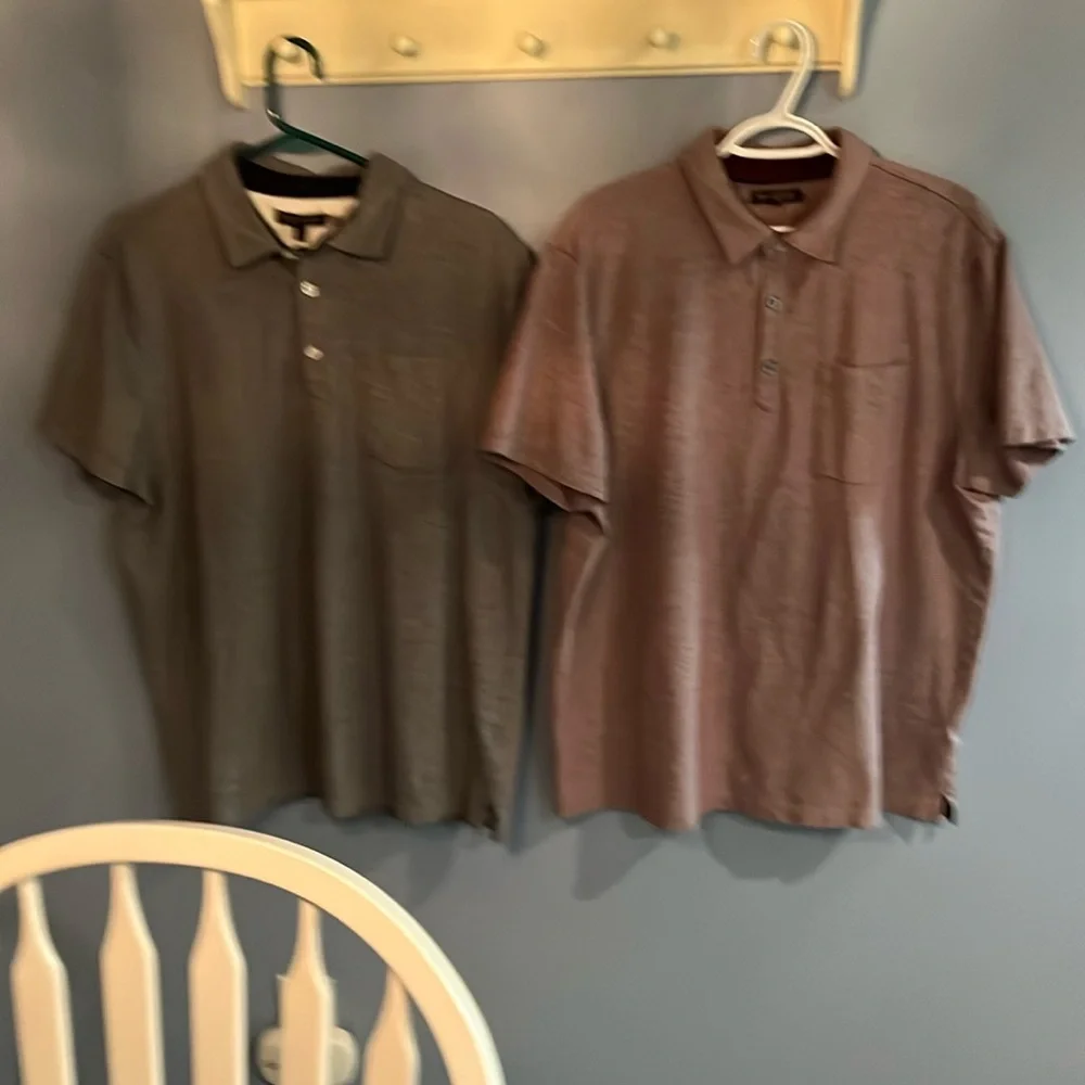 BUNDLE 2 Banana Republic XL golf polos - Picture 1 of 4
